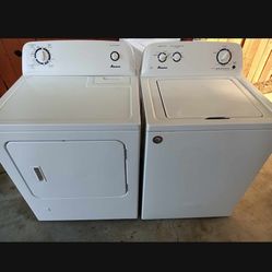 Amana Washer And Gas Dryer Both Works Great