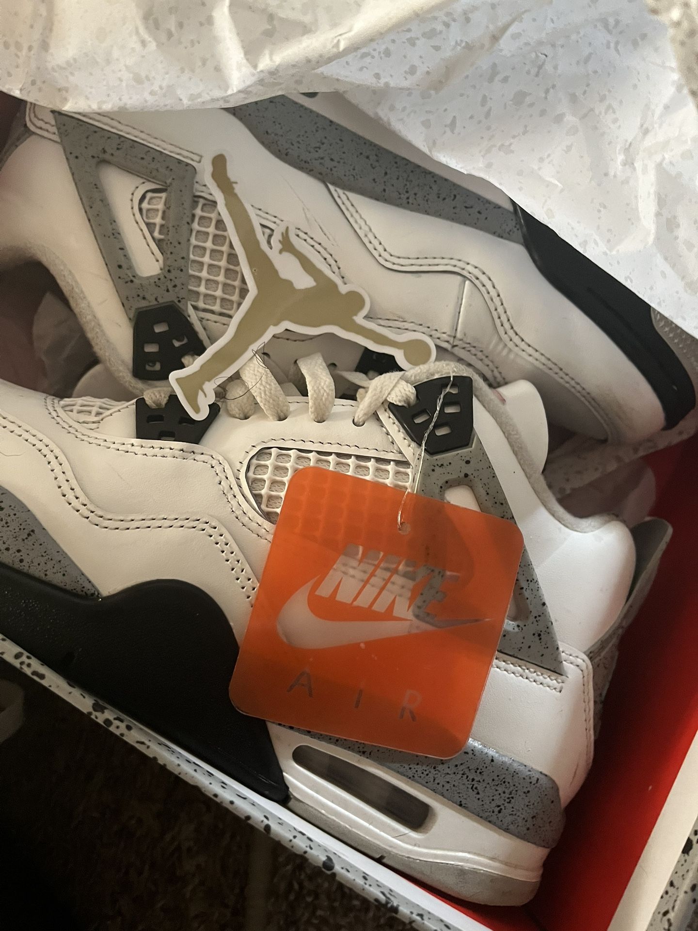 Jordan Retro 4’s Og Cement