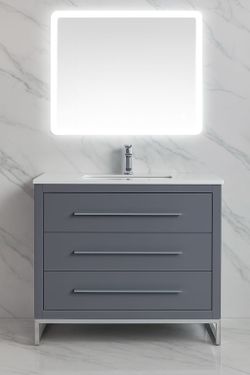 Bathroom vanity 40”