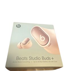 Beats Studio Buds + Wireless Noise Cancelling Earbuds  Pink