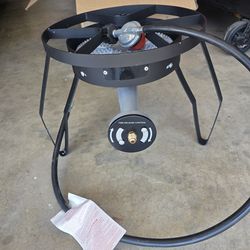 Outdoor gas propane burner
