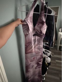 Women dress floral halter