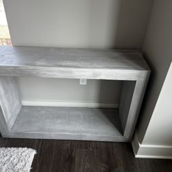 Gray Side Table / Console