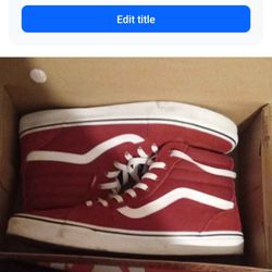 Vans Shoes Size 13  20$