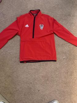 Adidas NC State Wolfpack Quarter-Zip Pullover