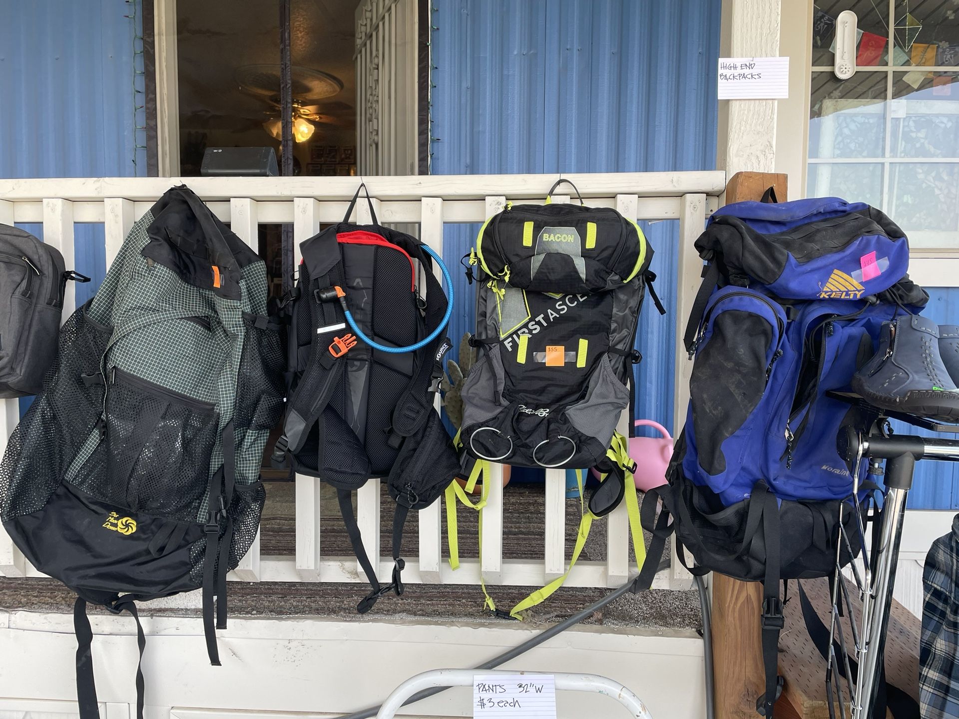 High End Hiking Back Packs