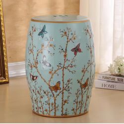 ❤️‍🔥 Ceramic Drum Garden Stool