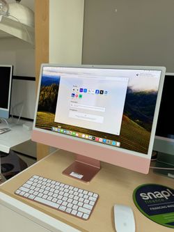 iMac M3 2023 8GB 256 GB Pink