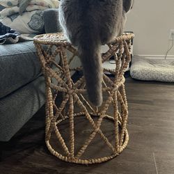 Straw Made Coffee Table