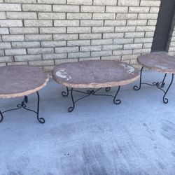 Sandstone indoor living room tables 