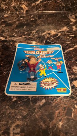 Kellogg's Cereal Celebrities Snap Crackle Pop Keychain