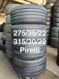 275/35/22 (2) | 315/30/22 (2) Pirelli P Zero AS