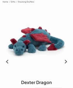 Jellycat Dexter Dragon