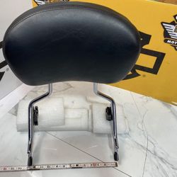 OEM 09-24 Harley Touring Detachable Sissy Bar Passenger Backrest Pad Factory