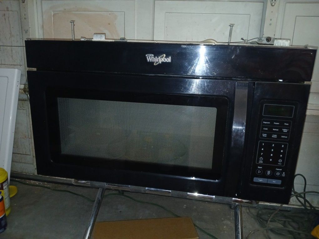 Black Over Range Microwave 30"wide