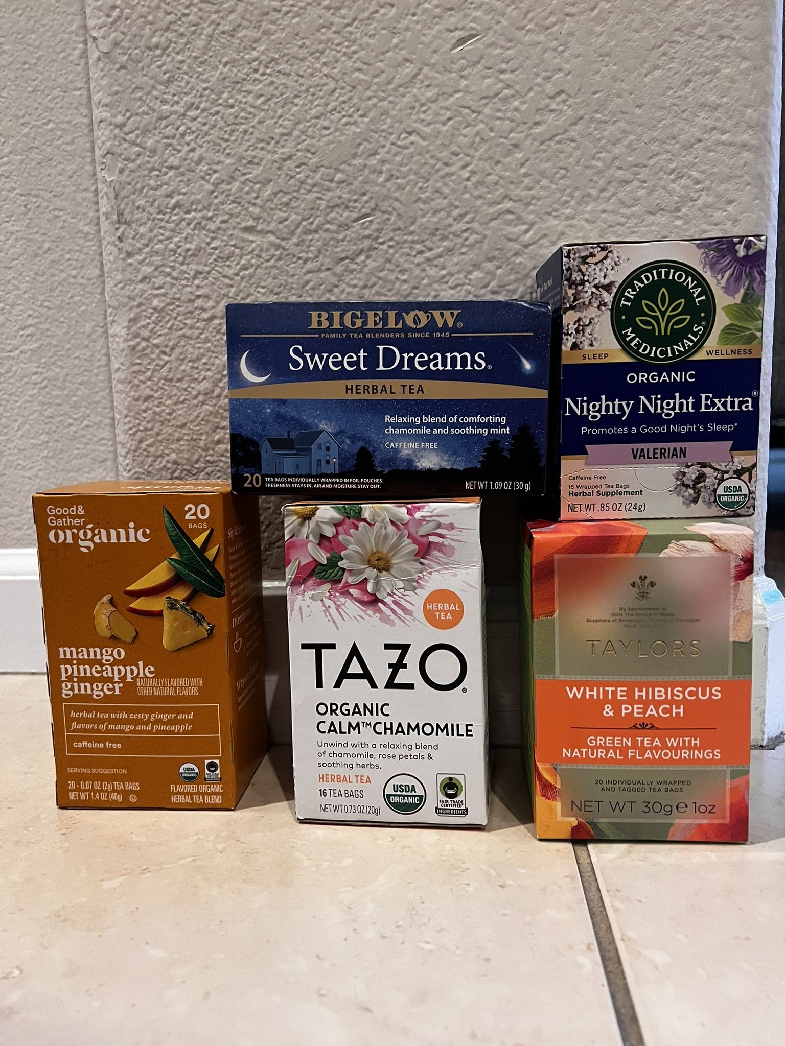 (Free) Assortment Of Tea Bags