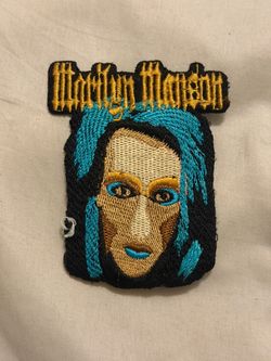 Marilyn Manson iron on patch