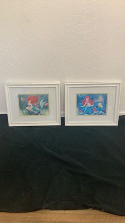 Disney Ariel framed art