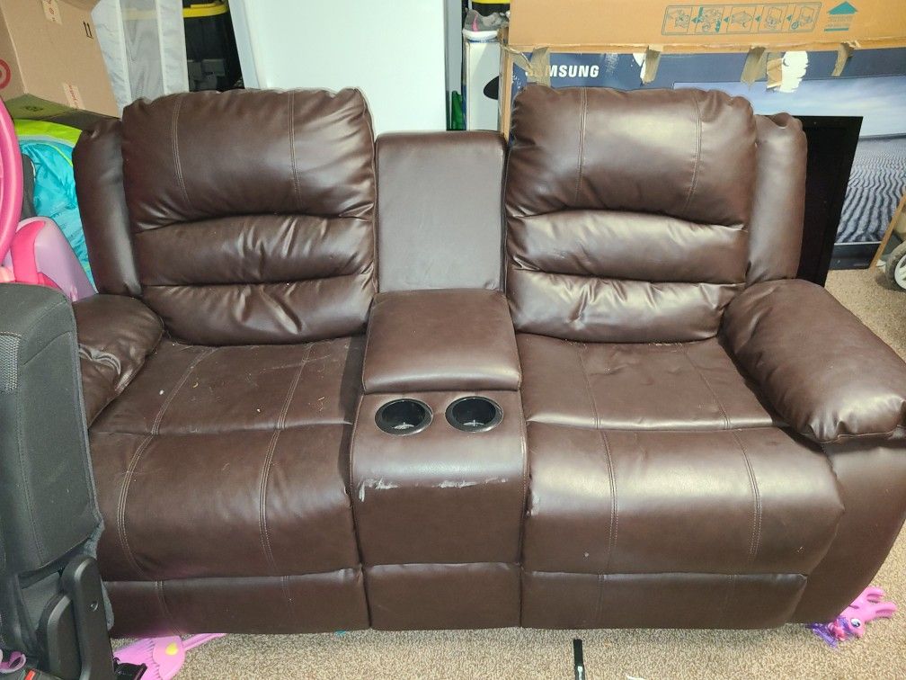 Love Seat And Recliner