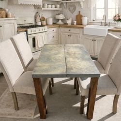 Galvin Metal Top Table 