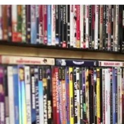 100's of dvds aprox 300 popular