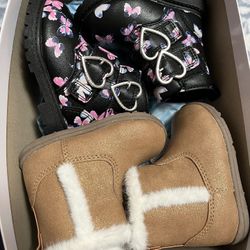 Baby Girl Boots Size 4