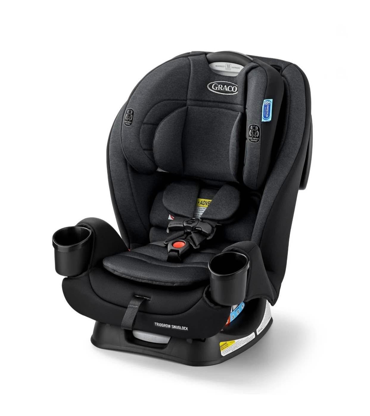 Graco TrioGrow SnugLock 3-in-1 Convertible Car Seat, Warren