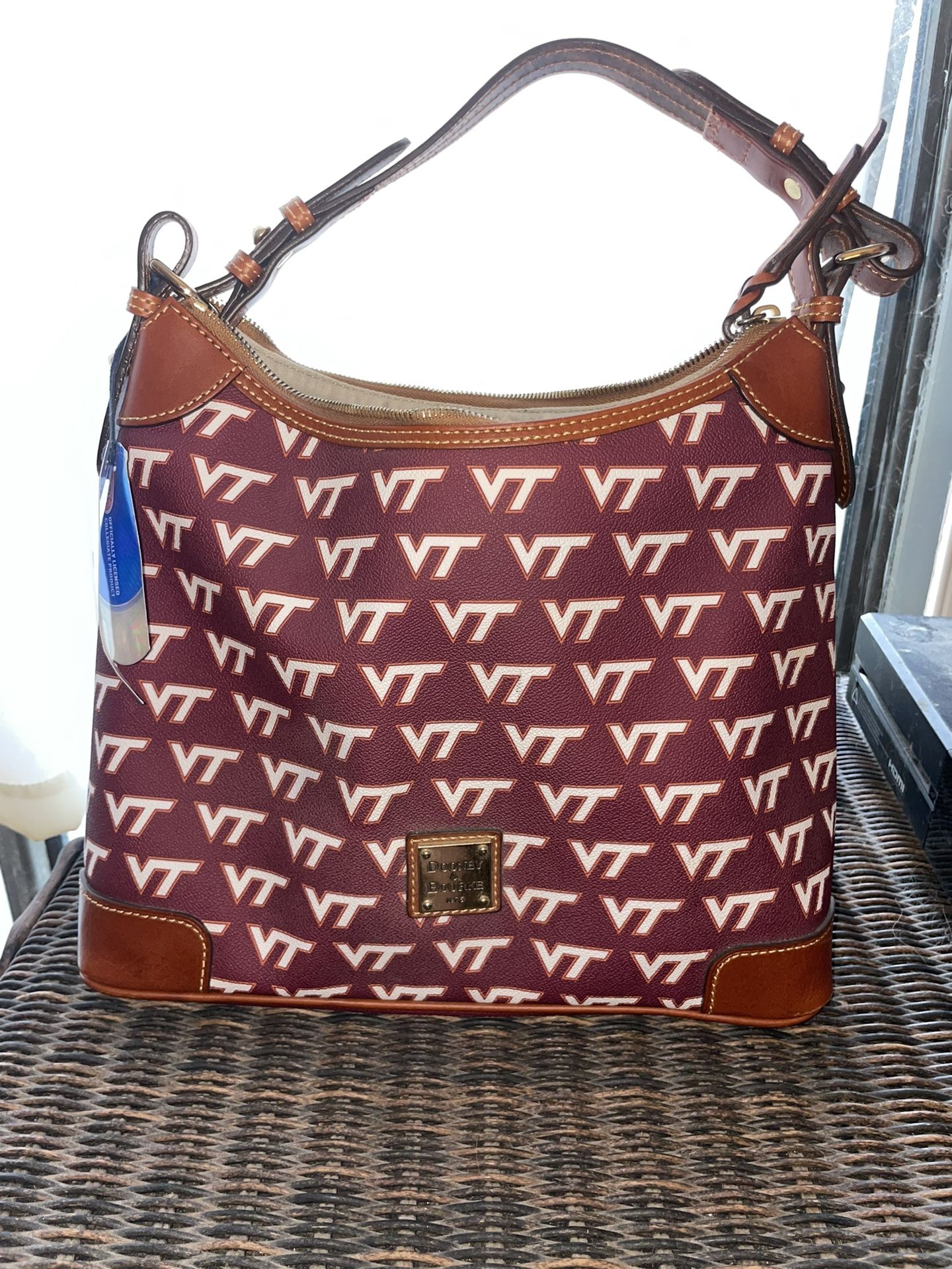Dooney And Bourke Virginia Tech Purse