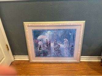 Home interior picture frame