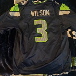 Russell Wilson Jersey (make An Offer)