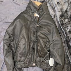 Rare Thrifted Bomber/Moto DayDreamer Jacket