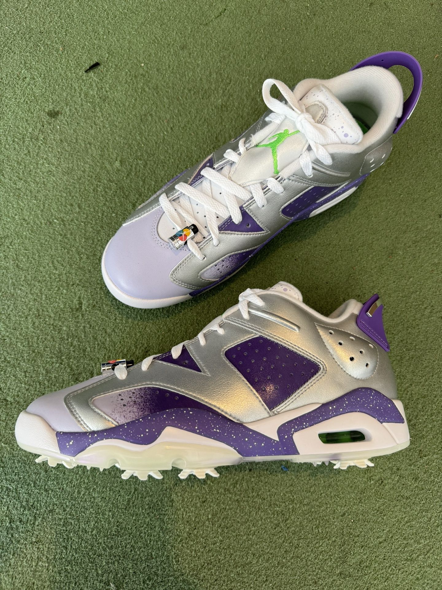 Jordan 6 Golf Purple DS No Box Size 10
