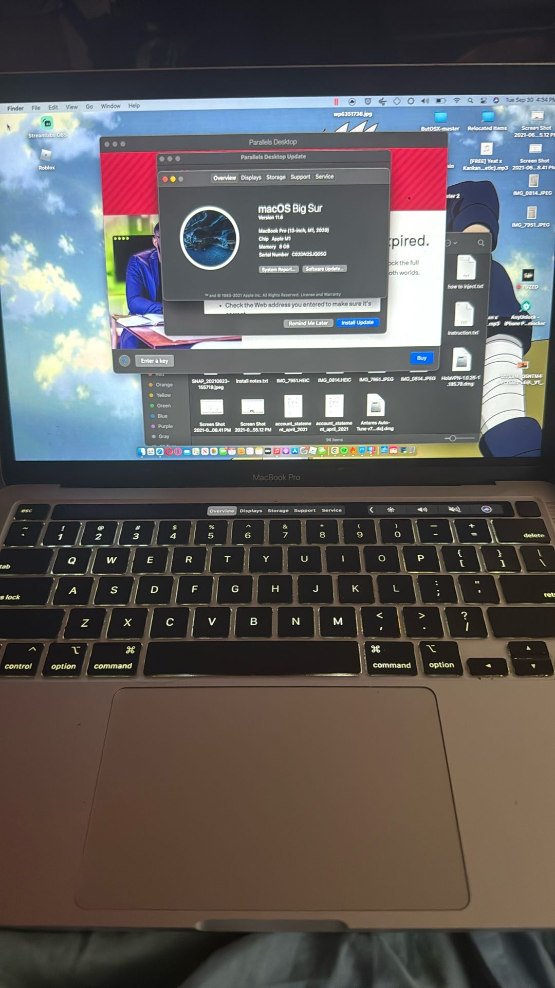 MacBook Pro M1 13inch 2020