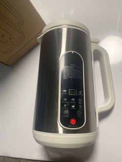 Stainless Steel Soy Milk Maker with Digital Display