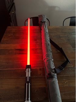 OG REAL Disneyland lightsaber dark Vader / with  lightsaber sling