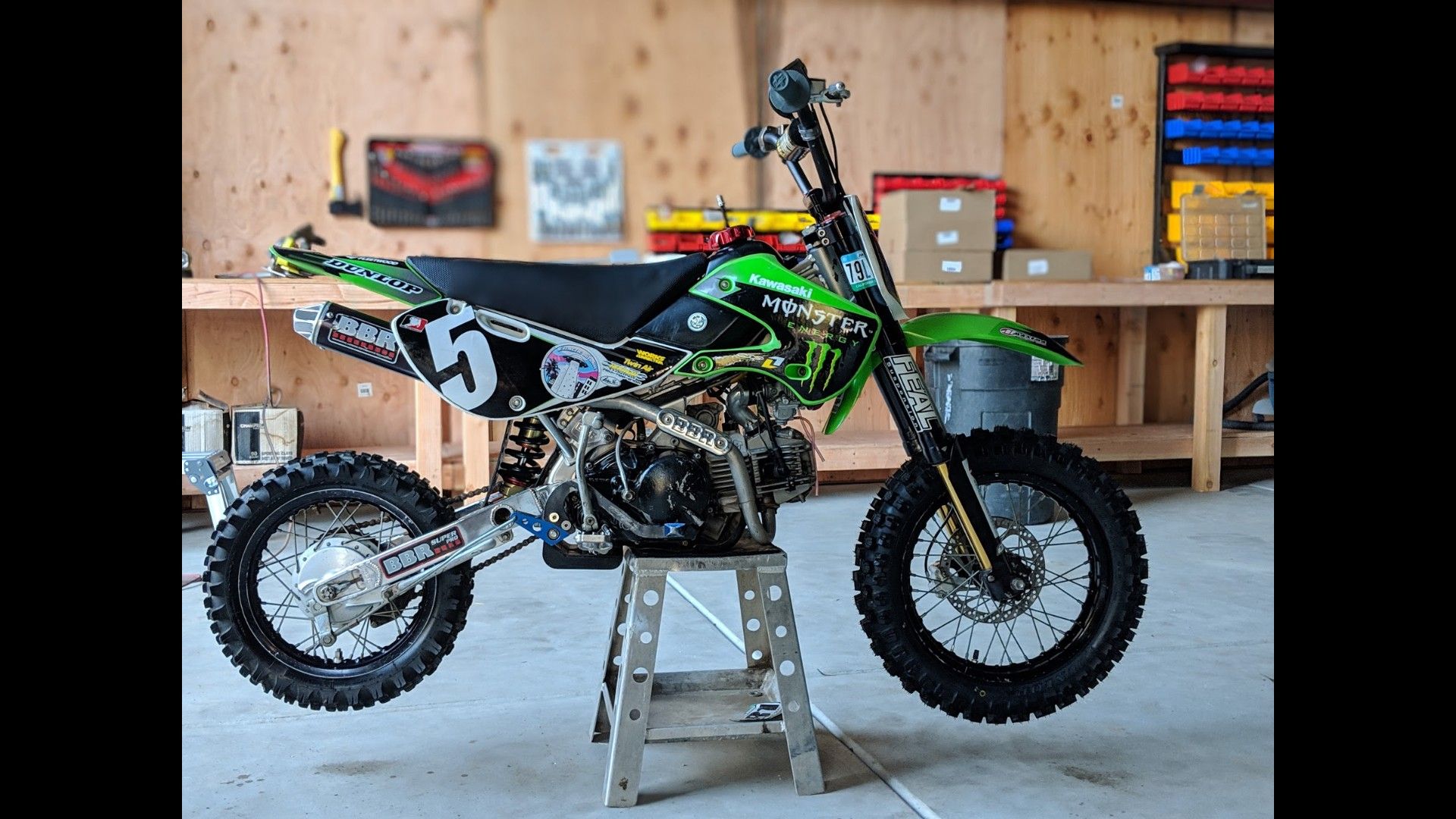 Full custom BBR klx 110 w/ 184cc takenawa big bore kit for Sale in Corona, CA OfferUp