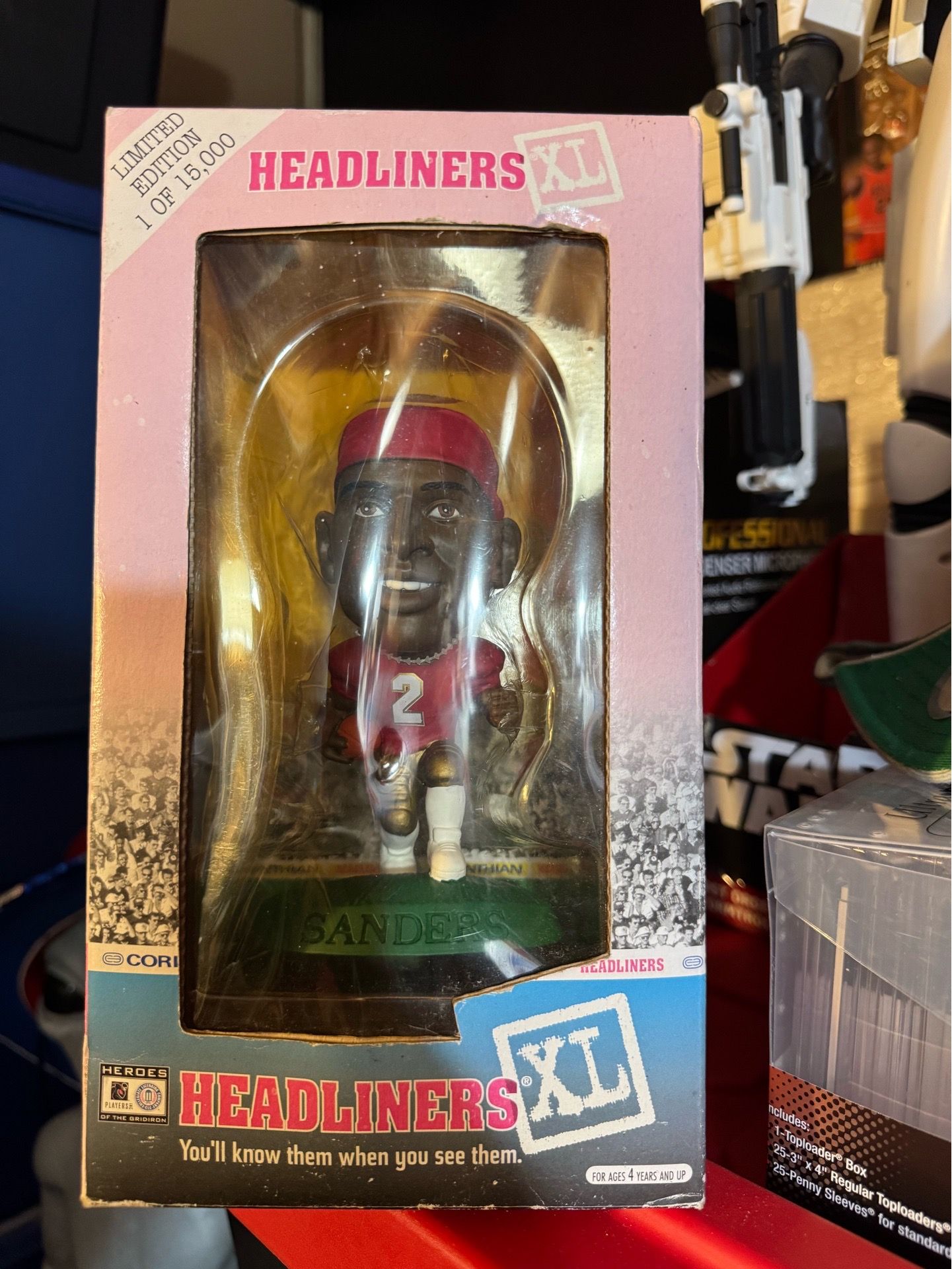 Deion Sanders Headliners XL Limited Edition Figurine FSU New in Box 1998