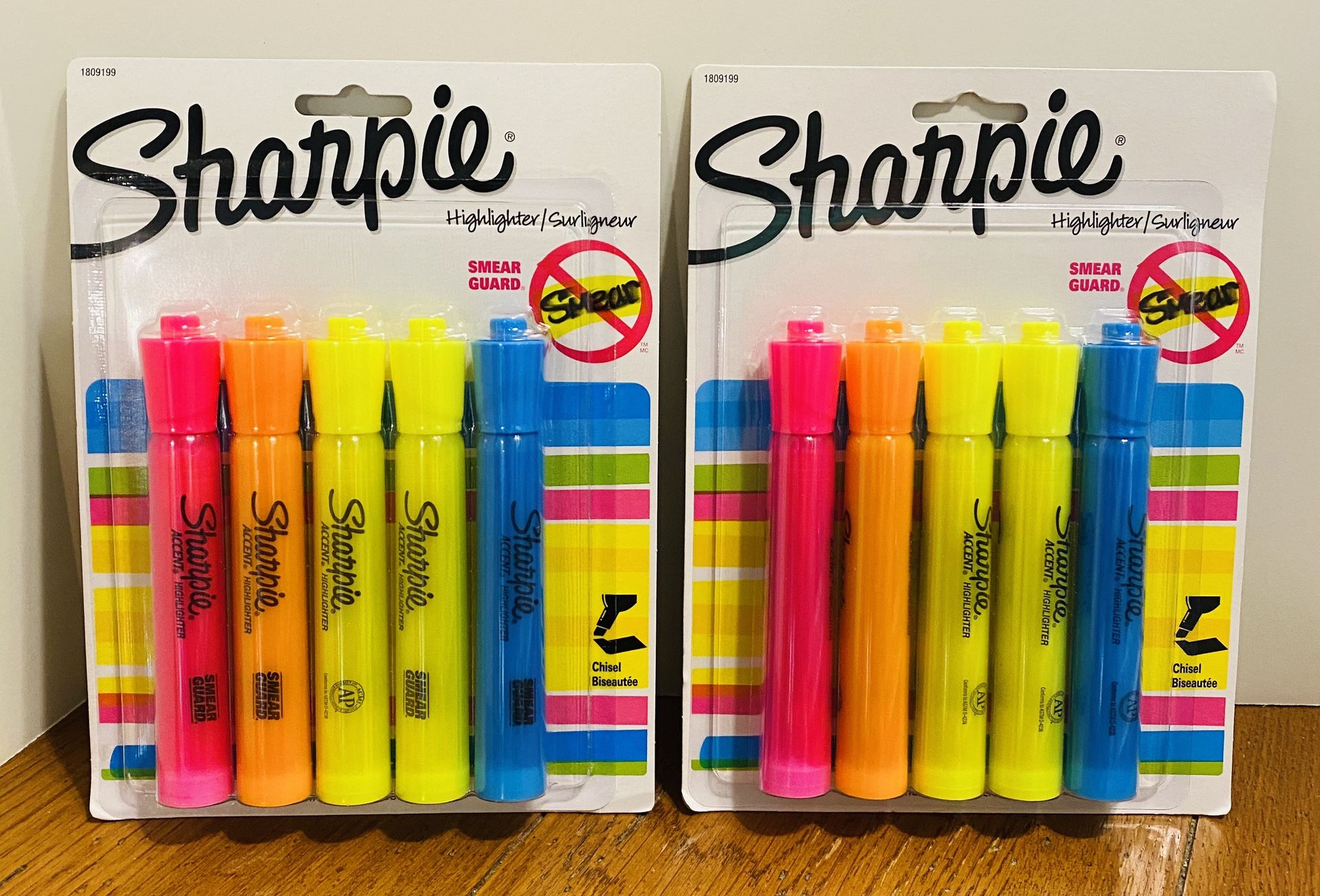 Sharpie Highlighter Packs (Set of 2 Packs)