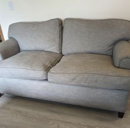 Grey Love Seat (Will Deliver To Your House)