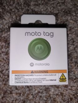 Brand new Moto tag