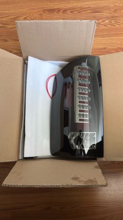 LED Tail Lights  for Dodge Ram 1500, 2500, and 3500 Chrome Housing Smoke Lens
