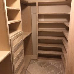 Custom Closets Shelves   Pantry’s 