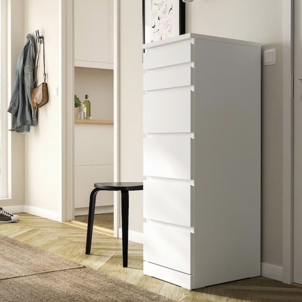 Ikea Malm Jewelry Organizer Drawer Dresser / goes to best offer