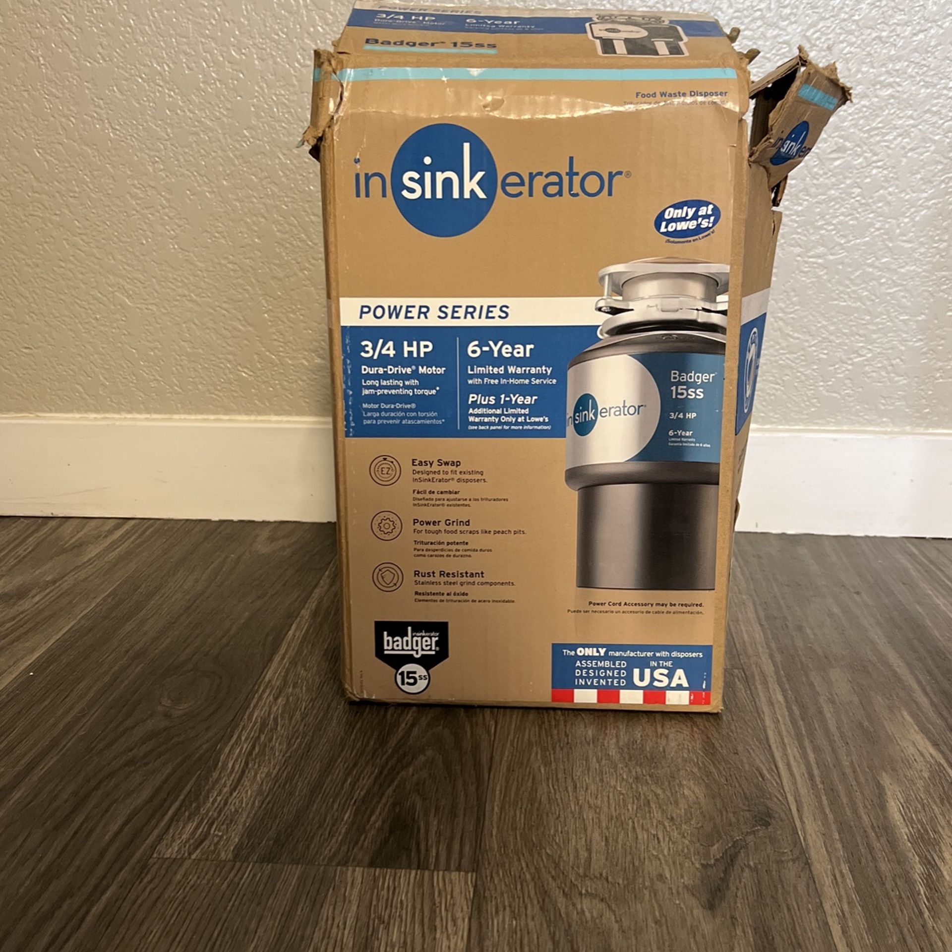 Garbage Disposal 3/4 HP for Sale in Las Vegas, NV OfferUp