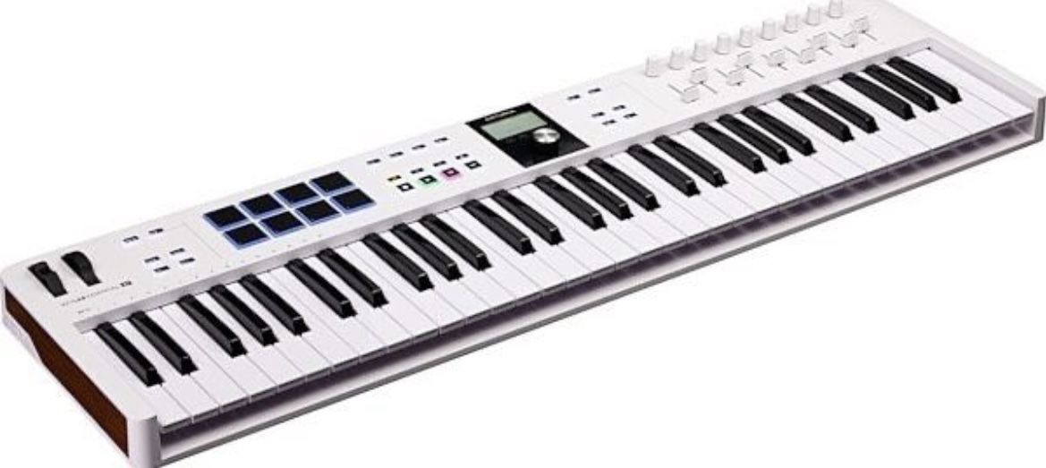 Arturia KeyLab Essential 61 MK3 MIDI Keyboard Controller, 61-Key