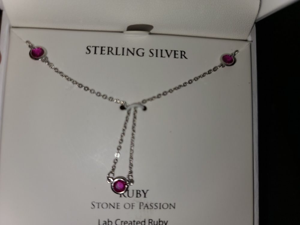 Stunning Ruby "Yard Style" Necklace