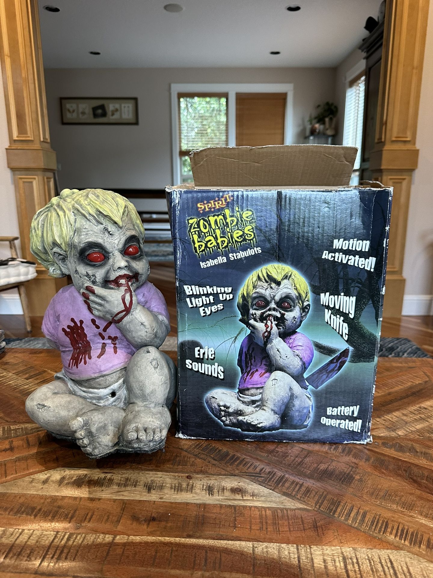 Isabella Stabulots Spirit Halloween Zombie Babies Retired w/ Original Box