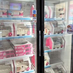 2 Door Commercial Freezer. In Side Product Not Including. 