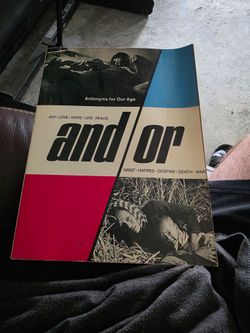and/or – Antonyms for Our Age Magazine