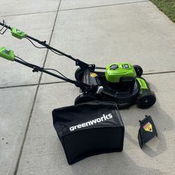 Greenworks Lawn Mower-Self Propelled